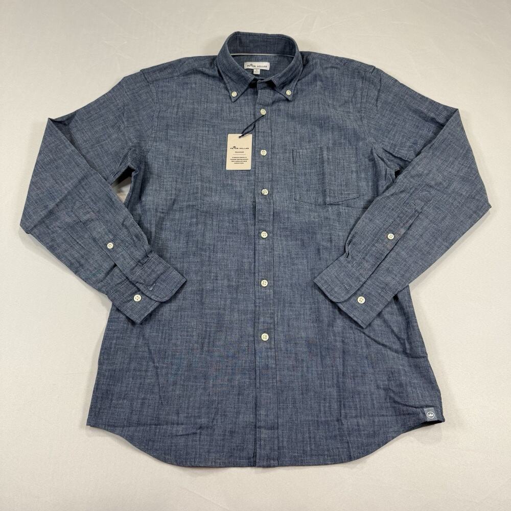Peter Millar Mountainside Button Down Shirt Size Small NWT $148
